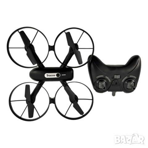 Дрон с жестово управление и Wi-Fi камера – Traces, снимка 2 - Дронове и аксесоари - 51977338