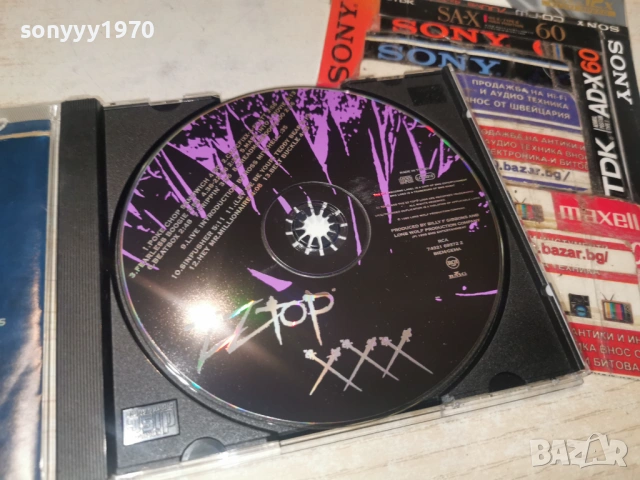 ZZ TOP CD 3101261952, снимка 10 - CD дискове - 53297228