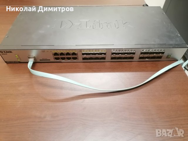 Продавам 24 портов switch Dlink DGS-3120-24SC