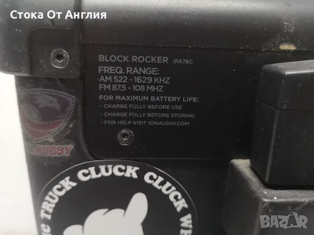 Тонколона / караоке - ION Block Rocker Ipa76C, снимка 7 - Караоке - 55746760
