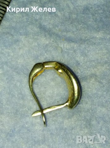 КРАСИВА ЛИСТОВИДНА СРЕБЪРНА ОБЕЦА СРЕБРО 925 с АНГЛИЙСКИ ТИП ЗАКОПЧАВАНЕ 40081, снимка 3 - Обеци - 42466034