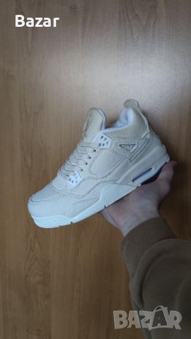 Nike Air Jordan 4 Retro Blank Canvas Размер 39 Номер Нови Оригинални Дамски Обувки Кецове Женски