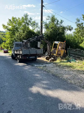 Транспорт с Кран и Самосвал! Услуги с мини багер!, снимка 14 - Транспортни услуги - 32442540