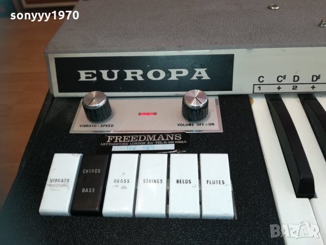 europa made in italy-внос england 0111201554, снимка 10 - Синтезатори - 30630828
