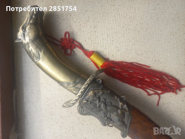 Кама (Ханджар), снимка 8 - Антикварни и старинни предмети - 42703125