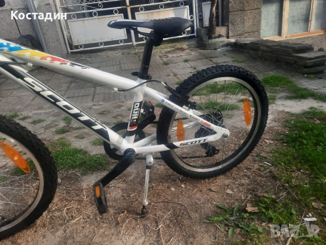 Детски велосипед Scott Scale Junior MTB White 20 цола, снимка 8 - Велосипеди - 54237721