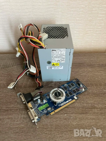 Захранване 305watt DELL + Видео Карта GIGABYTE GV-R545-1G1 1-гб