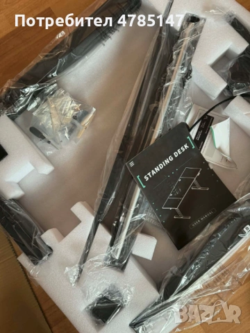 Електрическо регулируемо бюро OffiGo 160 см., снимка 4 - За дома - 54061599