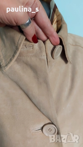 Винтидж / "Vroom & Dressman" и "PIANO WOMAN" / Дамско палто / манто от естествен велур , снимка 13 - Палта, манта - 52524720