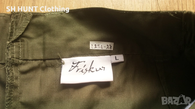 Friskus Trouser размер L за лов риболов панталон със здрава материя - 1783, снимка 16 - Екипировка - 52931864