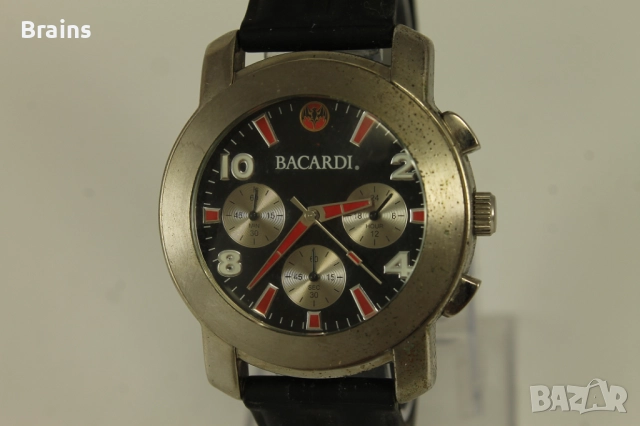 Мъжки Кварцов Хронограф BACARDI , снимка 3 - Мъжки - 51711604