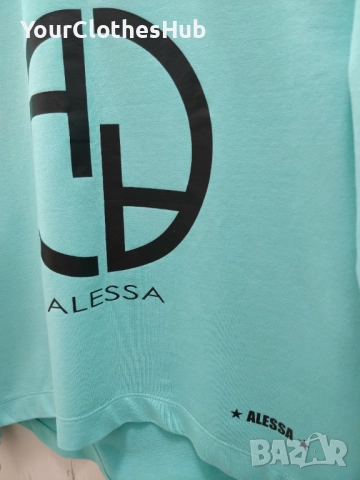 ALESSA XS size Дамска блуза с дълъг ръкав, снимка 3 - Блузи с дълъг ръкав и пуловери - 52928389