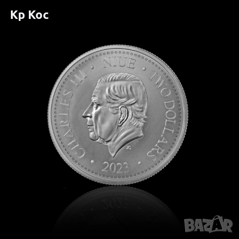 1 унция сребътна монета Маори Niue, снимка 4 - Нумизматика и бонистика - 52343940