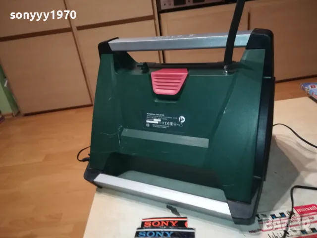 BOSCH-СТРОЙТЕЛНО РАДИО С БЛУТУТ-ВНОС SWISS 1902251724, снимка 3 - Радиокасетофони, транзистори - 49197611