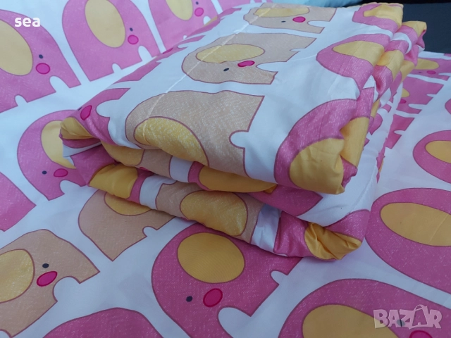 Комплект олекотена завивка + чаршаф  