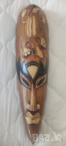 Голями дървени маски. , снимка 2 - Антикварни и старинни предмети - 37093386
