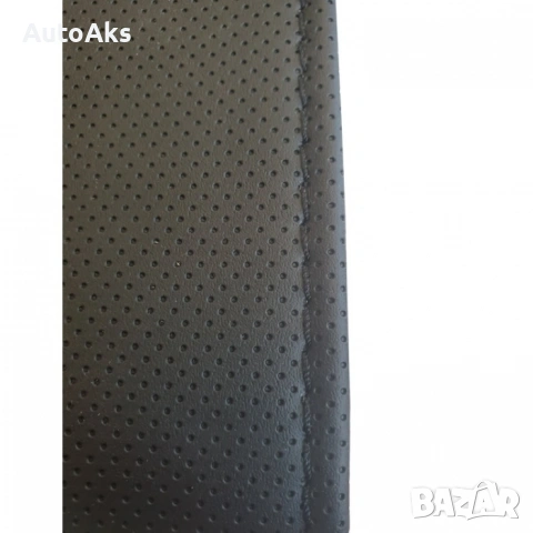 Шиещ калъф за волан Boss от еко кожа - черен цвят, перфориран 38 см - различни модели, снимка 2 - Аксесоари и консумативи - 54122628