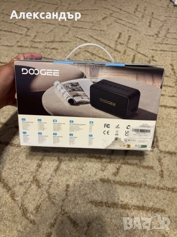 Doogee field rush нова преносима тонколона , снимка 2 - Bluetooth тонколони - 56337025