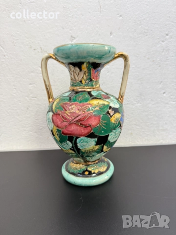 Керамична амфорна ваза - Монако. №7757, снимка 2 - Антикварни и старинни предмети - 52822201