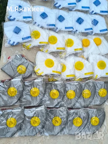 Противопрахови маски с клапа, снимка 9 - Медицински консумативи - 55890934