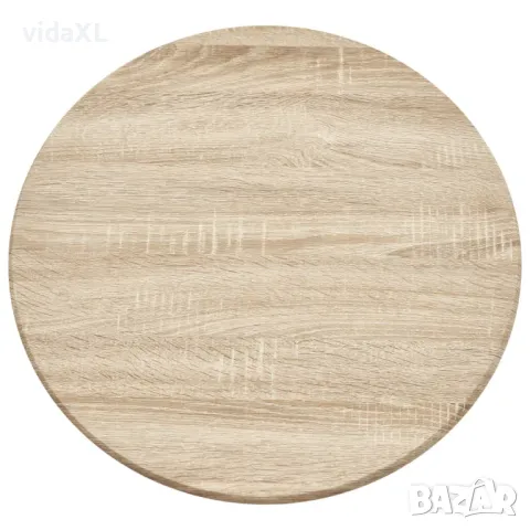 vidaXL Бар маса, цвят дъб, 60x107,5 см, МДФ(SKU:281545), снимка 4 - Маси - 48586774