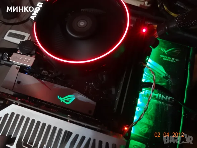 Asus ROG Strix X370-I Gaming+ 1600x  за ентусиасти, снимка 10 - Дънни платки - 56200455