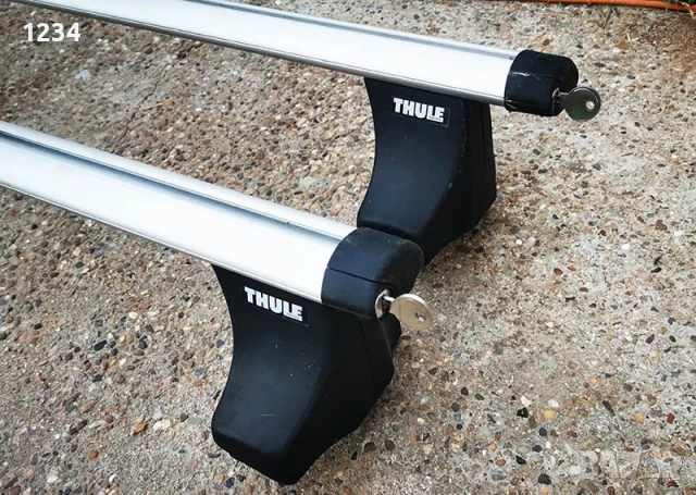 Багажник напречни греди THULE рейки за AUDI A3 седан след 2013, снимка 2 - Аксесоари и консумативи - 51153855