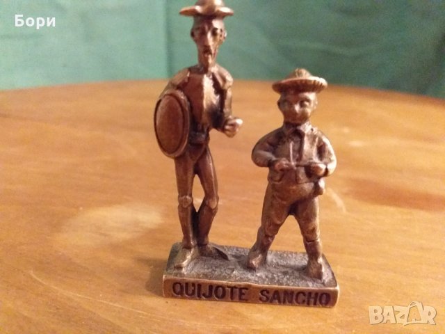 Метална фигура Quijote Sancho la mancha, снимка 5 - Други ценни предмети - 31894940
