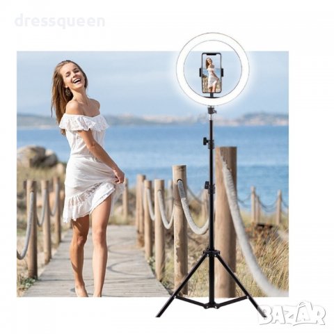 1500 Статив за телефон, фотоапарат или селфи ринг , снимка 10 - Селфи стикове, аксесоари - 37411298