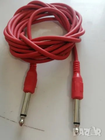 Аудио кабел 3 метра 6.35мм жак, снимка 2 - Друга електроника - 49517237