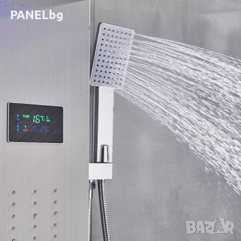 Хидромасажен душ панел Гълфос,дисплей,термоглава,лед-БЕЗПЛАТНА ДОСТАВКА, снимка 14 - Душове - 35561567