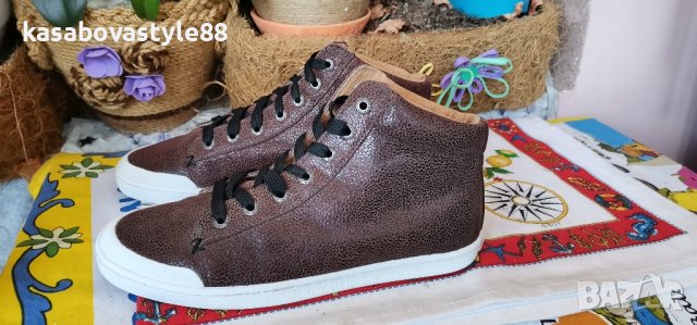 Обувки, боти Hub Original Design trademark 38н.Естествена кожа, снимка 1 - Дамски боти - 42783128