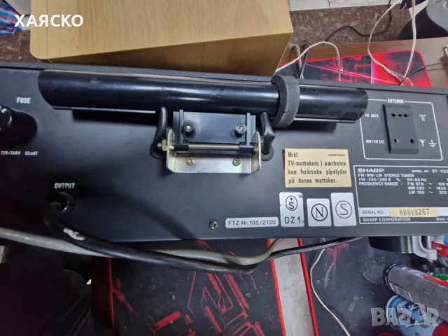  SHARP ST-1122-ТУНЕР, снимка 4 - Ресийвъри, усилватели, смесителни пултове - 48480804