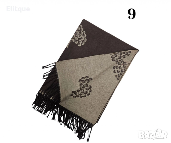 Елегантен дамски шал - Съвършено съчетание на стил и комфорт, снимка 8 - Шалове - 52832156