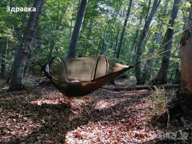 Хамак с предпазна мрежа 200кг, снимка 7 - Къмпинг мебели - 29457597