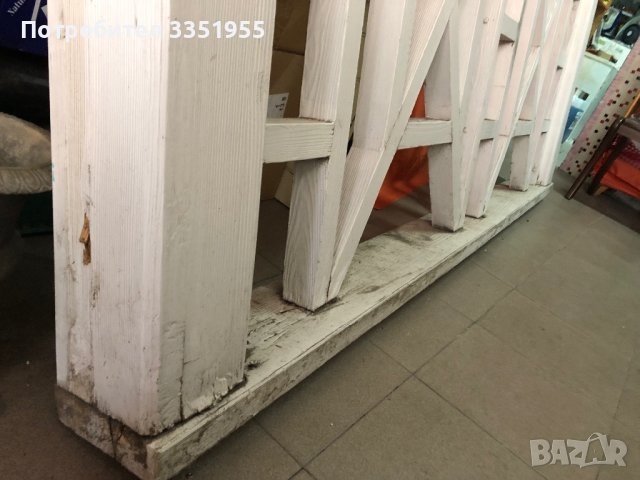 Красиво дървено пано ограда, снимка 6 - Обзавеждане за заведение - 42157721