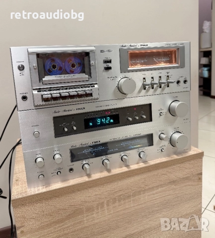 🔊Ретро аудио сет - система FISHER - дек, усилвател, тунер и тонколони🔊, снимка 6 - Аудиосистеми - 52943901