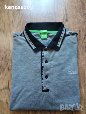hugo boss green - страхотна мъжка тениска 3XL, снимка 2 - Тениски - 49589262