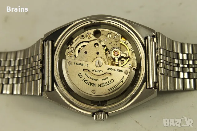 1980's Японски Часовник Citizen Автомат Перфектен, снимка 9 - Мъжки - 55911944