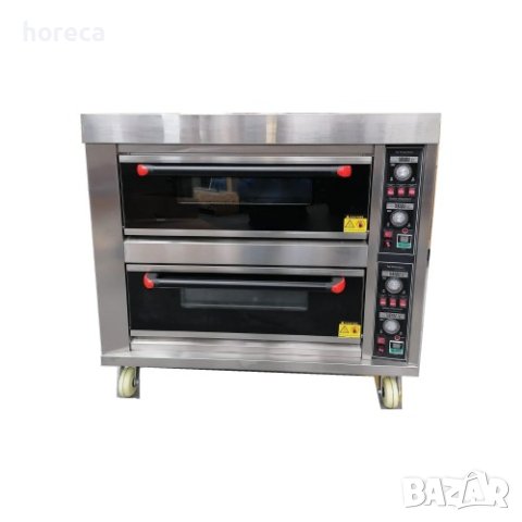 Професионална пекарна - 2 нива, по 2 тави 40 Х 60 см на ниво, трифазна, снимка 3 - Обзавеждане на кухня - 44371973