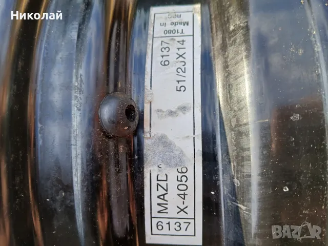 джанта 5х114.3 14цола, снимка 3 - Гуми и джанти - 50112211