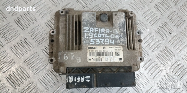Компютър Opel Zafira B 1.9CDTi 2006г. 0281013593 55205621	
