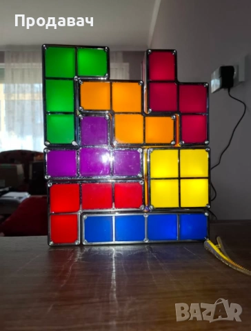 Тетрис лампа