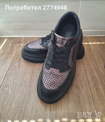 Дамски обувки естествена кожа, снимка 2 - Дамски ежедневни обувки - 51378560