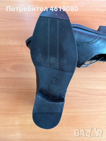Мъжки официални обувки Cumberland – естествена кожа, номер 43, снимка 4 - Официални обувки - 52056763