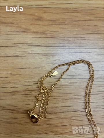 Колие с позлата, снимка 3 - Колиета, медальони, синджири - 52902755