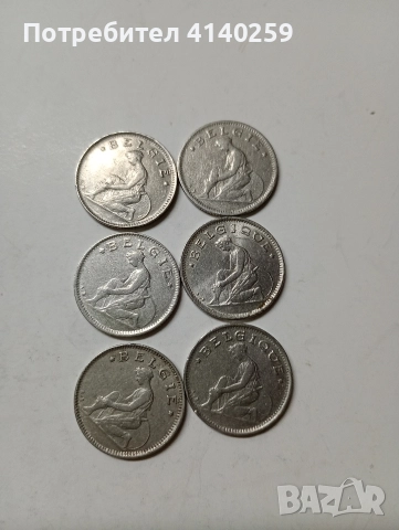 БЕЛГИЯ МОНЕТИ 1 ФРАНК 1922 1923 Г , снимка 4 - Нумизматика и бонистика - 52960892