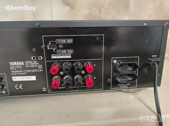 YAMAHA RX-396 RDS Ресийвър, снимка 6 - Ресийвъри, усилватели, смесителни пултове - 55978538