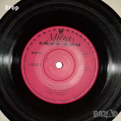 Włodzimierz Kotoński — Aela (Muzyka Elektroniczna) (Z-SN 0578), снимка 4 - Грамофонни плочи - 54154969