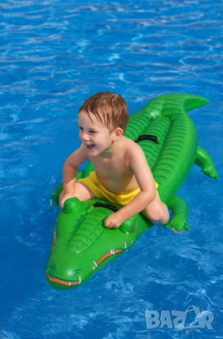 Надуваем дюшек във формата на крокодил, снимка 4 - Други стоки за дома - 52093875